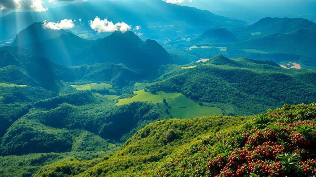 coffee belt geographical factors