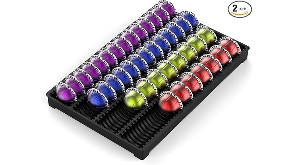 coffee capsule storage drawer