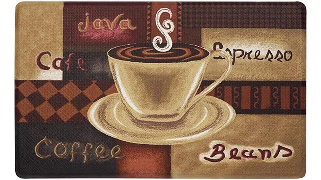 coffee colored anti fatigue mat