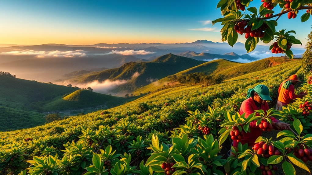 coffee cultivation altitude shifts