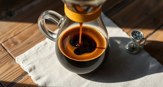 coffee flavor development over time