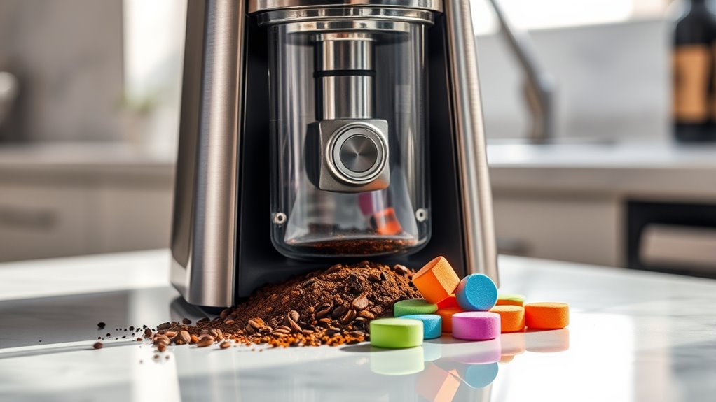 coffee grinder cleaning tablets