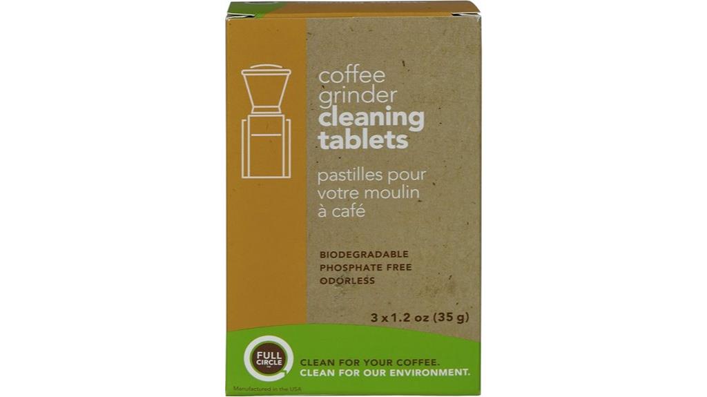 coffee grinder cleaning tablets