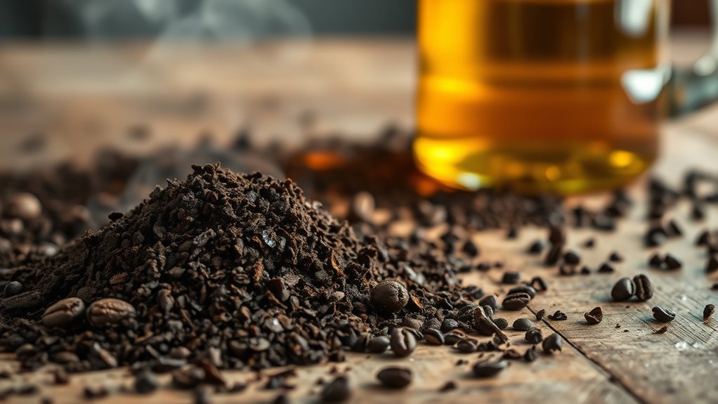 coffee grounds as renewable energy