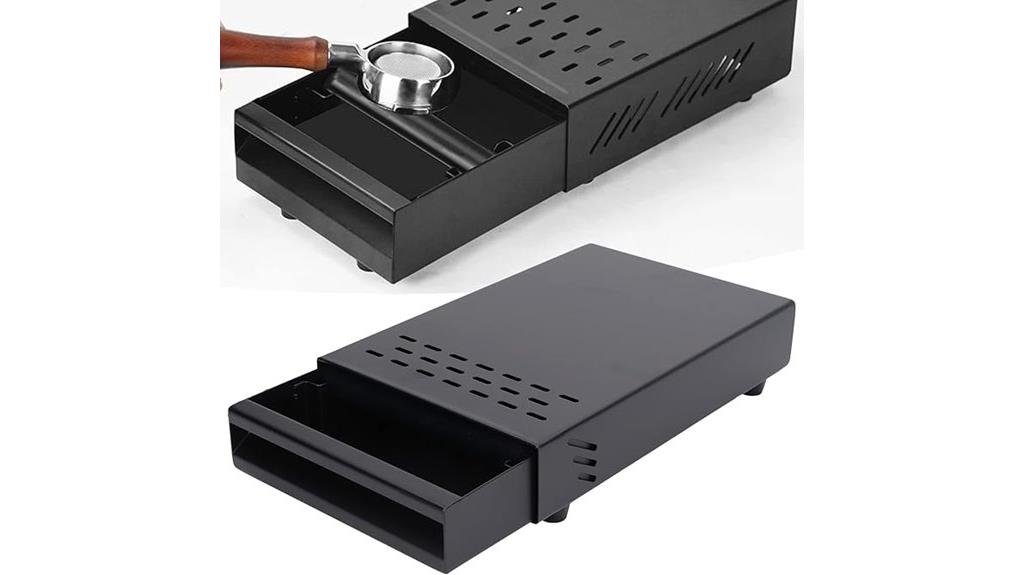 coffee grounds disposal drawer