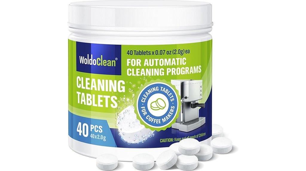 coffee machine cleaning tablets