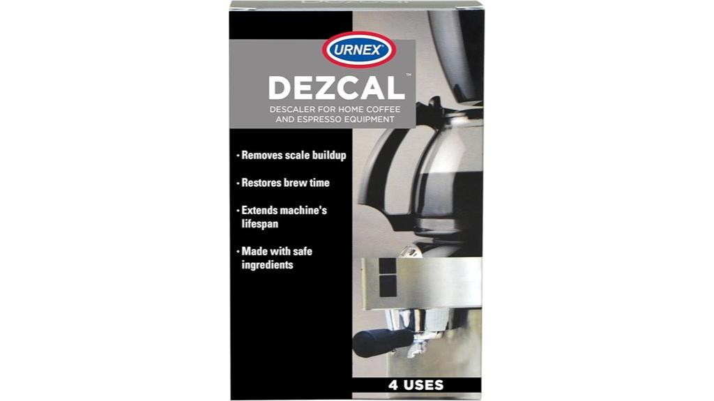 coffee machine descaling powder