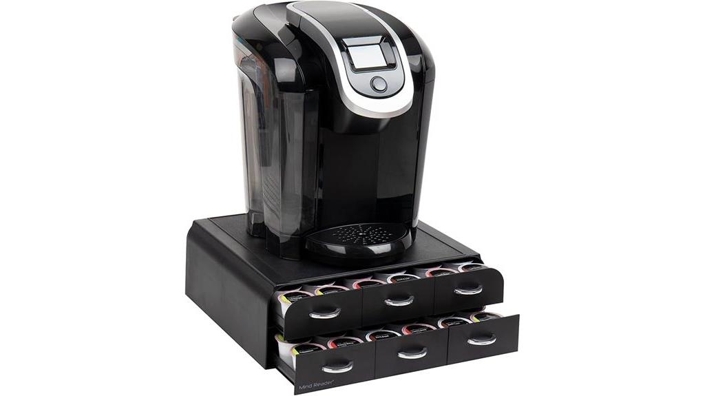 coffee pod organizer drawers