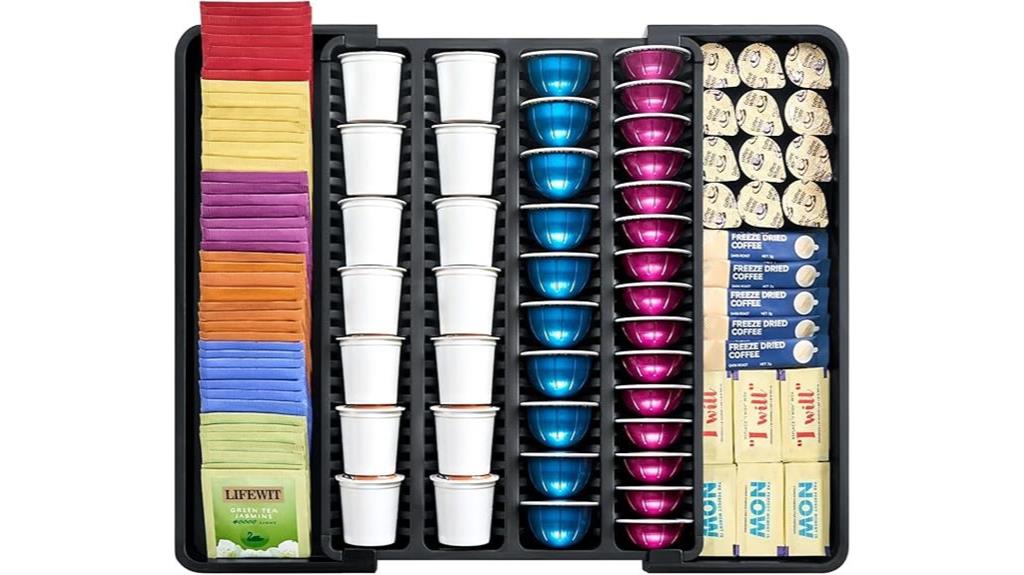 coffee pod storage drawer