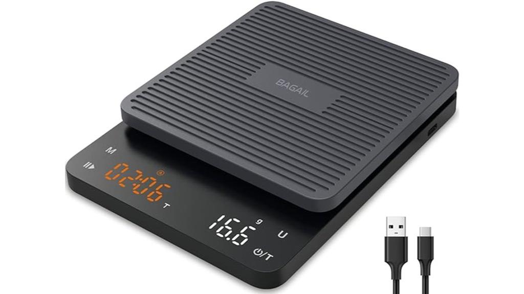 coffee scale with timer