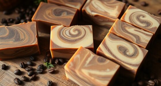 coffee scented soap bars