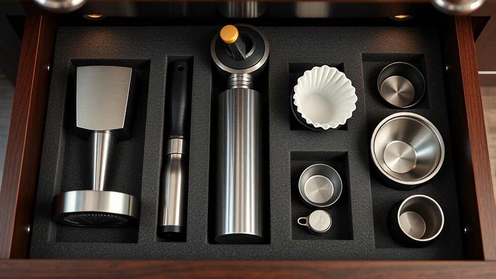 coffee tool organization solutions