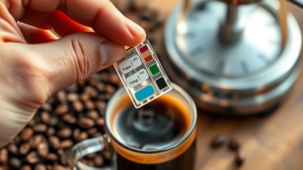 coffee water hardness testing