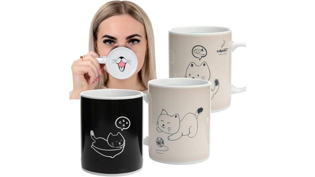 color changing cat mug