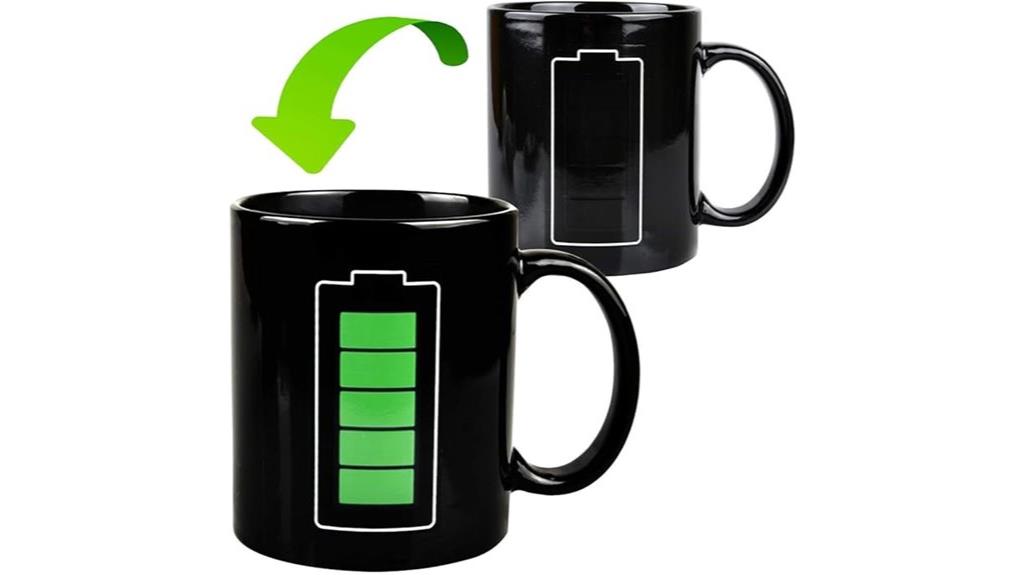 color changing mug with battery