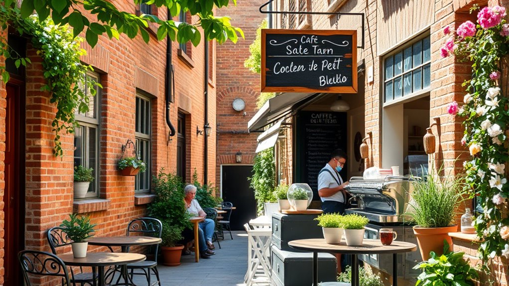 community focused local cafes