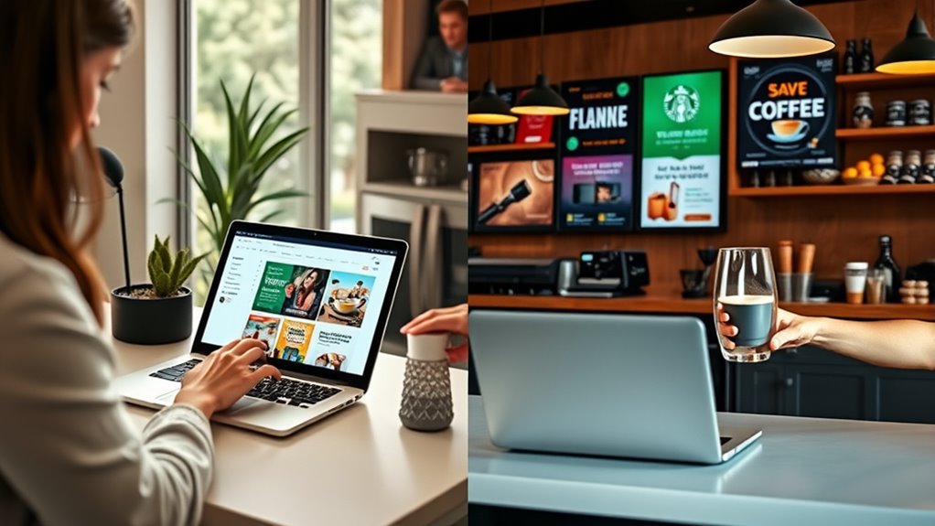 compare online and in store discounts