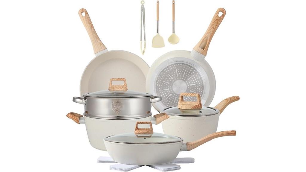 complete 16 piece cookware set