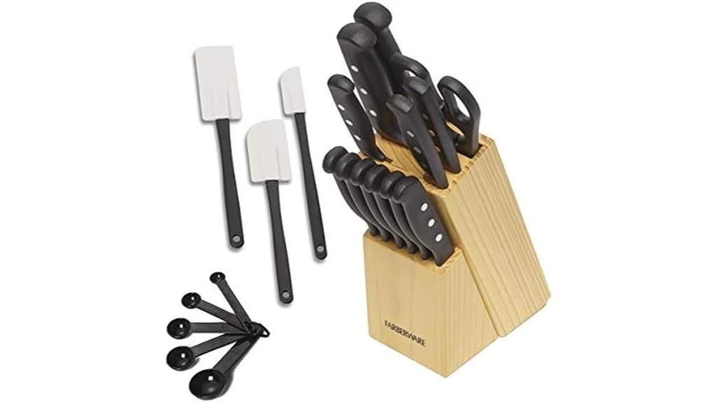 complete 22 piece kitchen set