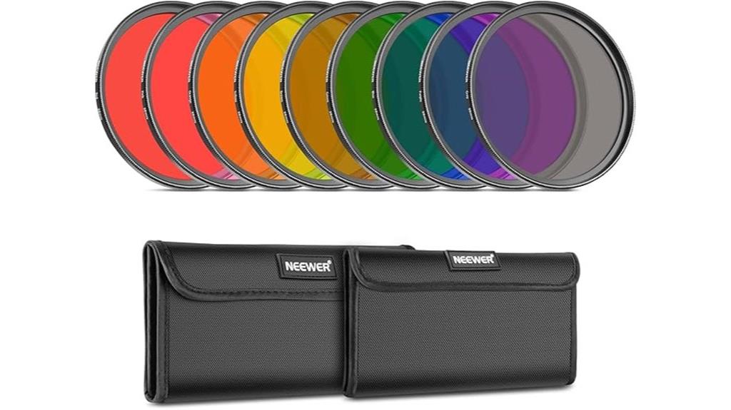 complete multi color camera filters