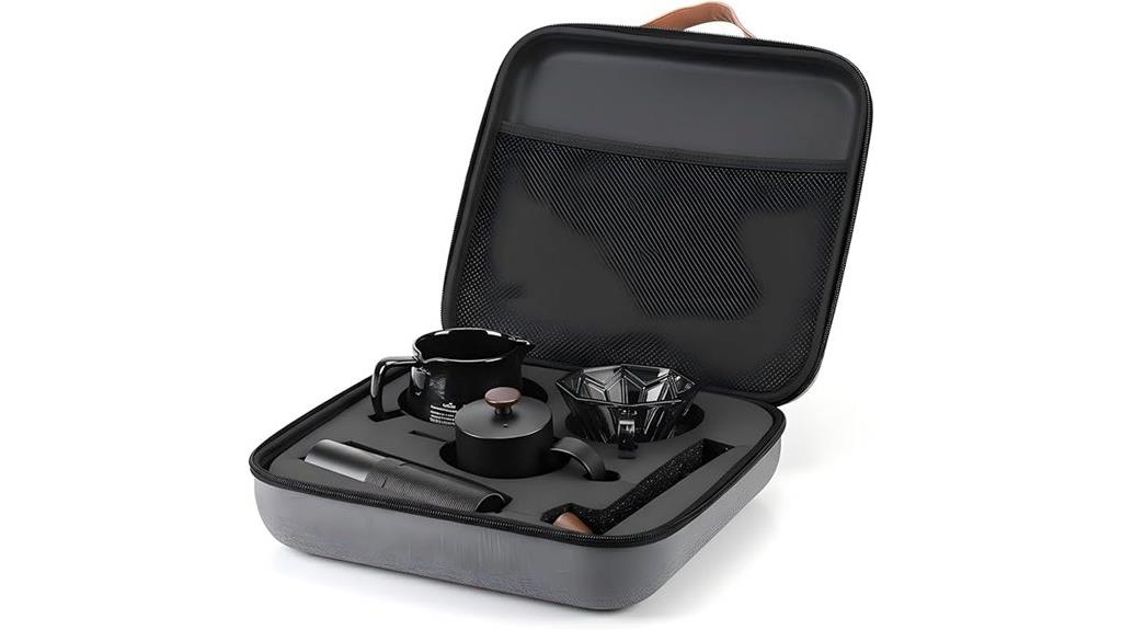 complete pour over coffee set