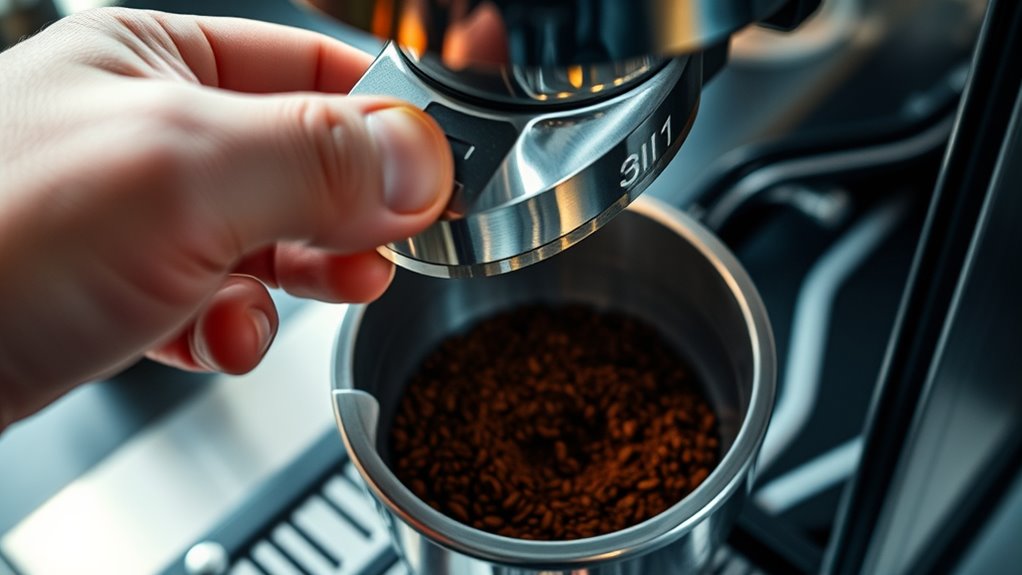 consistent grind size maintenance