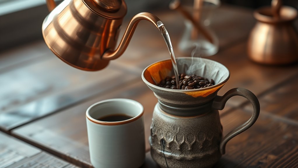 consistent mindful coffee ritual