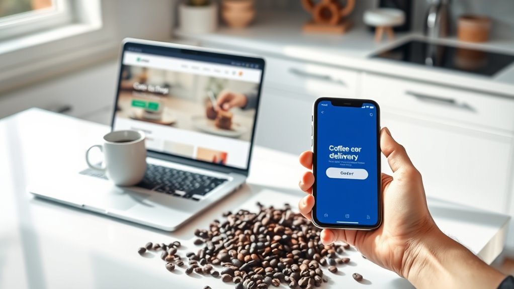 convenient customizable coffee shopping