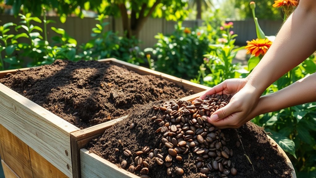 convert coffee waste compost