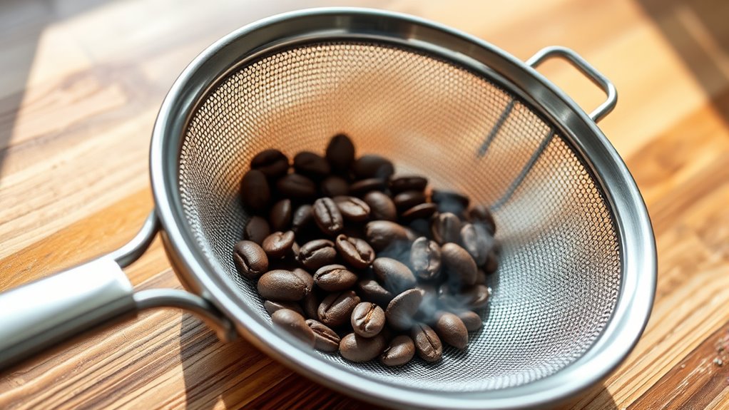 cooling sieve selection factors