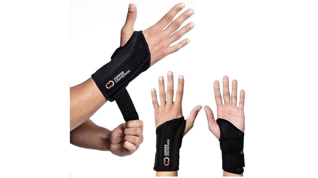 copper wrist brace