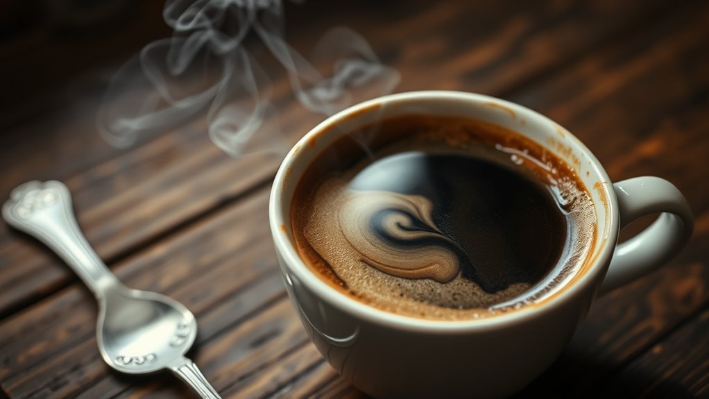 decaf coffee contains residual caffeine