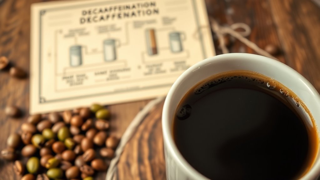 decaffeination preserves flavor nuances