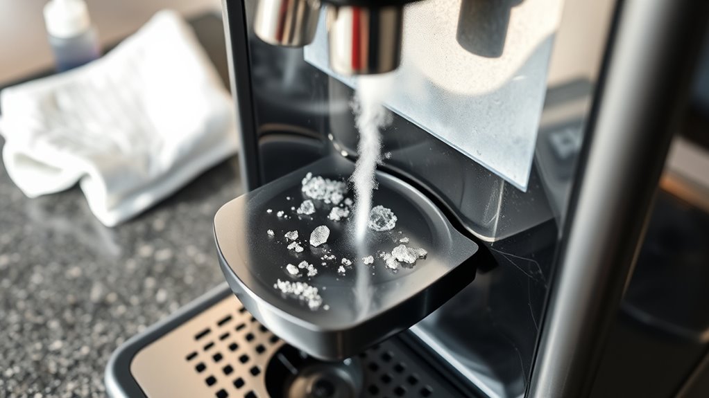 descale regularly based water hardness