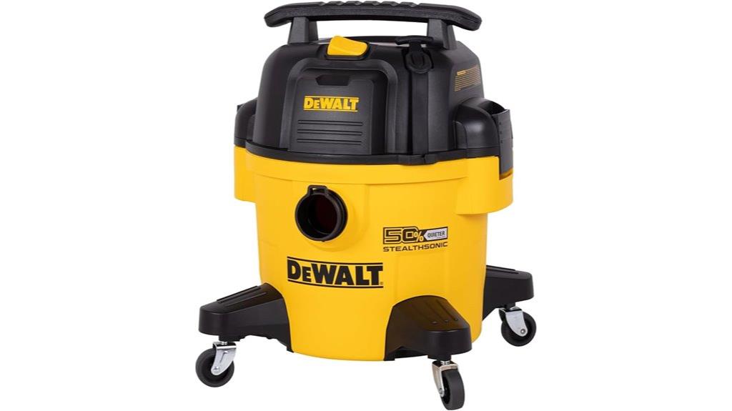 dewalt 6 gallon wet vac