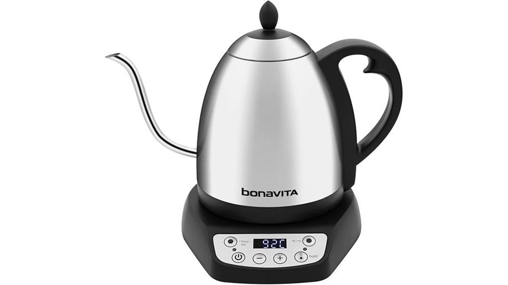 digital 1l kettle with gooseneck