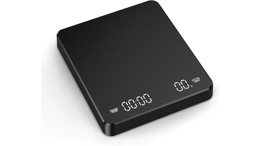 digital coffee scale timer