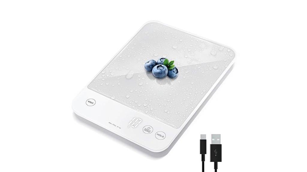 digital kitchen scale 22lb