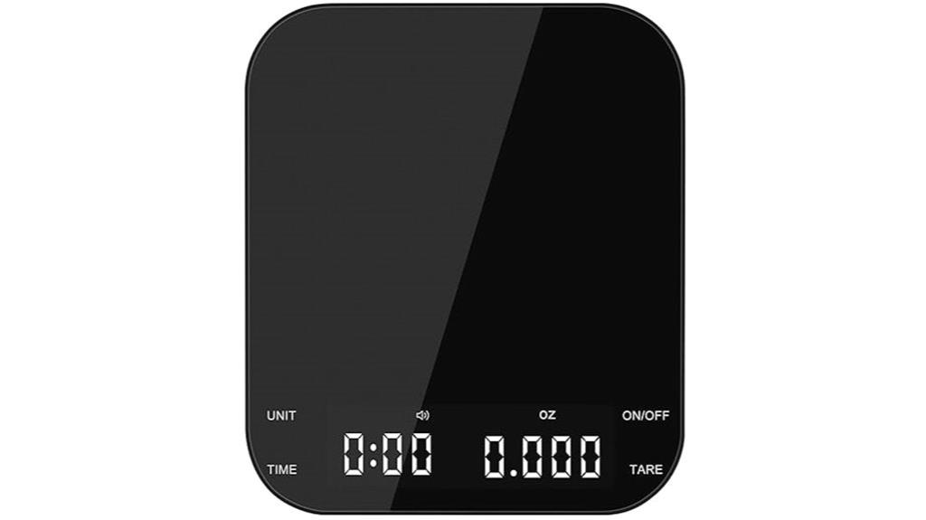 digital rechargeable coffee scale