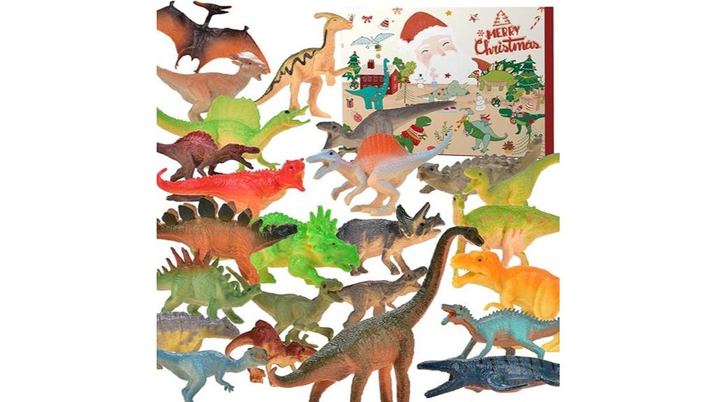 dinosaur christmas countdown calendar