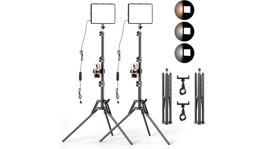 dual pack video lighting