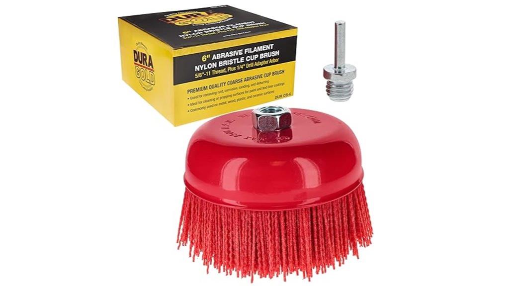 durable nylon abrasive brush