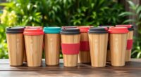eco friendly bamboo coffee cups
