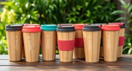 eco friendly bamboo coffee cups