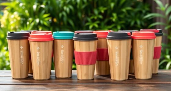 eco friendly bamboo coffee cups