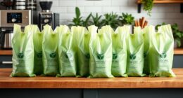 eco friendly coffee bar trash bags