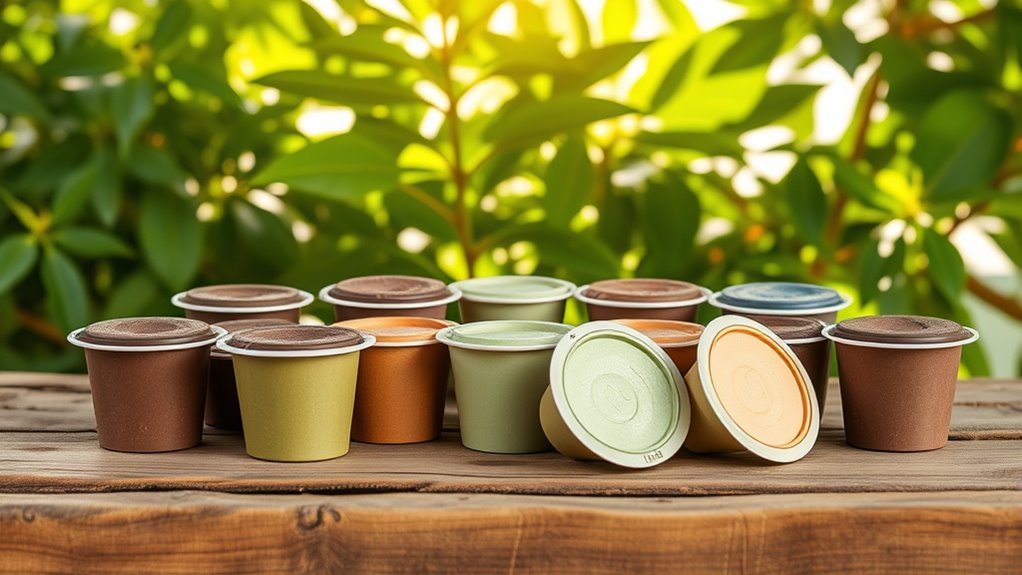 eco friendly compostable coffee pods