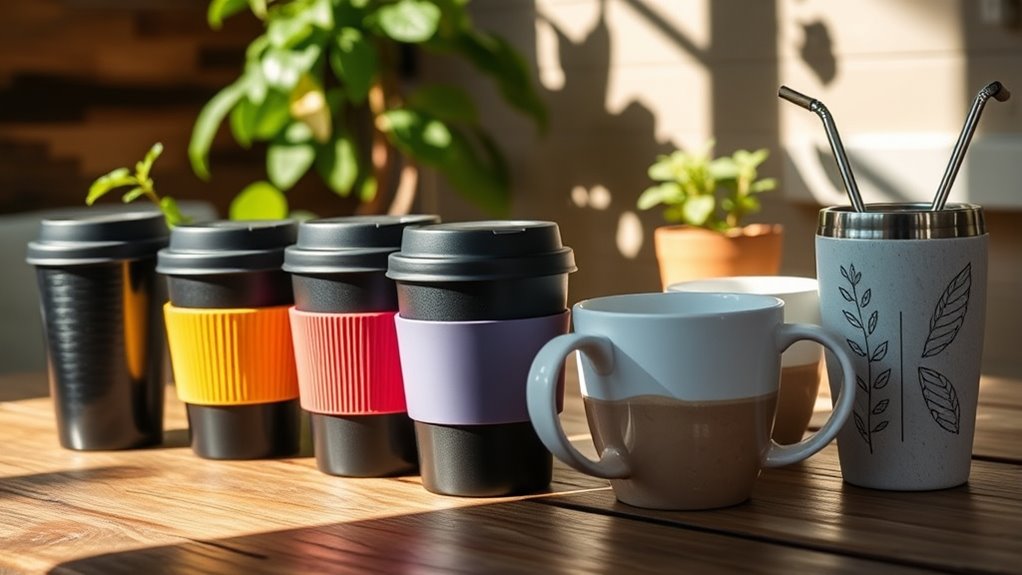 eco friendly reusable coffee cups
