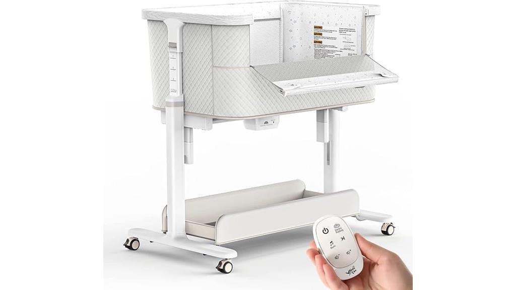 electric baby bedside sleeper