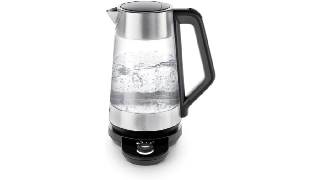 electric clear temperature kettle